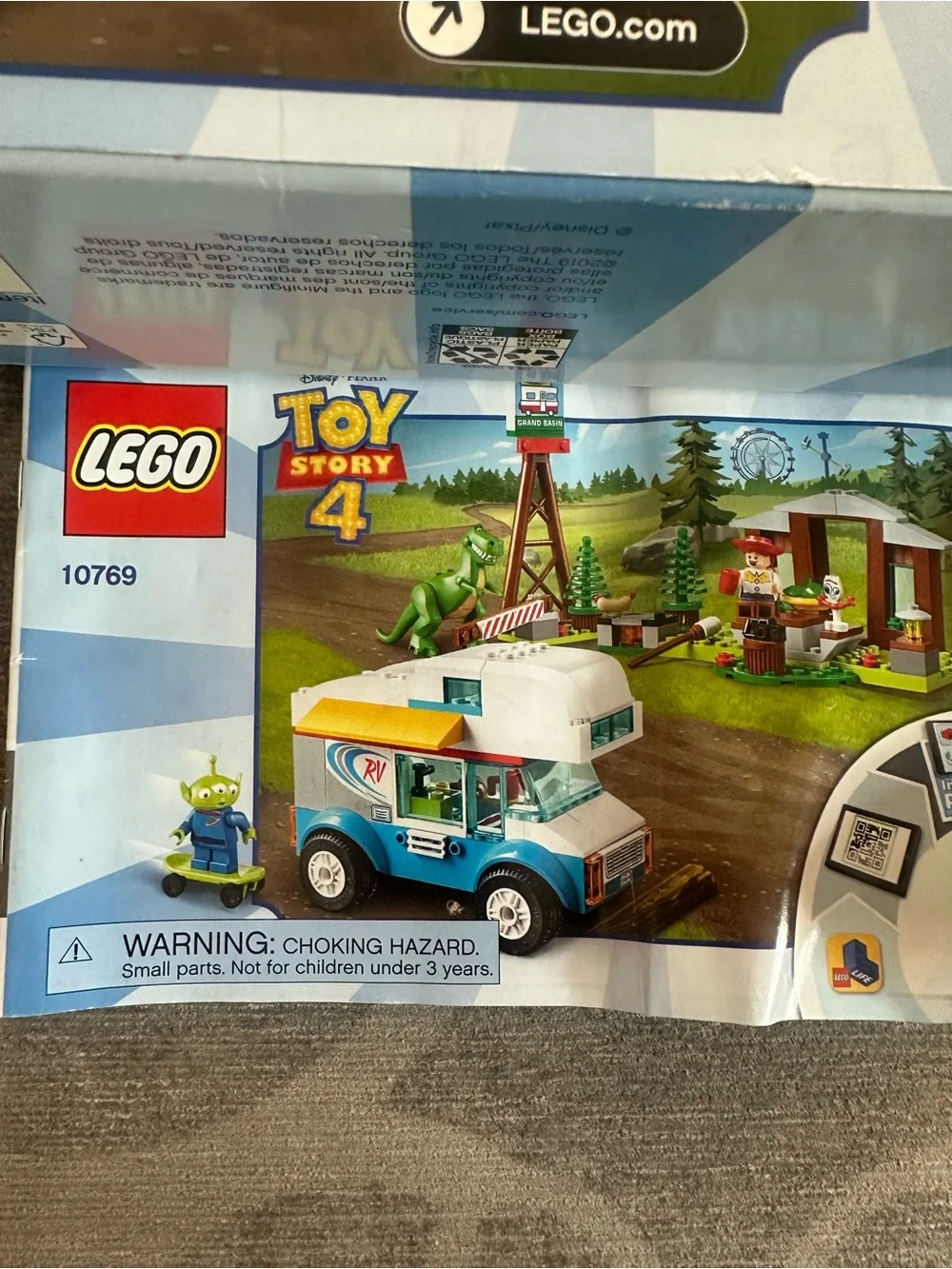 LEGO Disney Pixar Toy Story 4 RV Vacation (Set 10769)